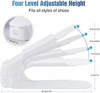 NEX™ Shoe Slots Adjustable Shoe Holder, 10ct.