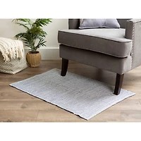 DII® French Blue Diamond Recycled Yarn Rug, 2ft. x 3ft.