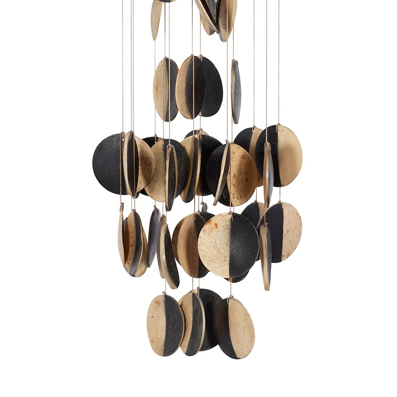 17" Coconut Shells Coastal Windchime