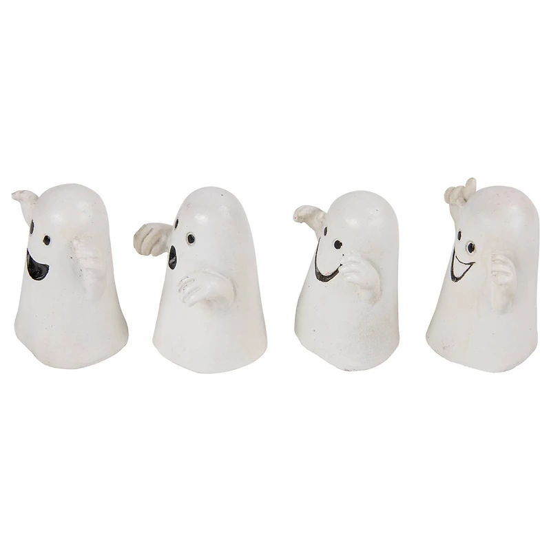 2" Mini Ghost Decoration Set