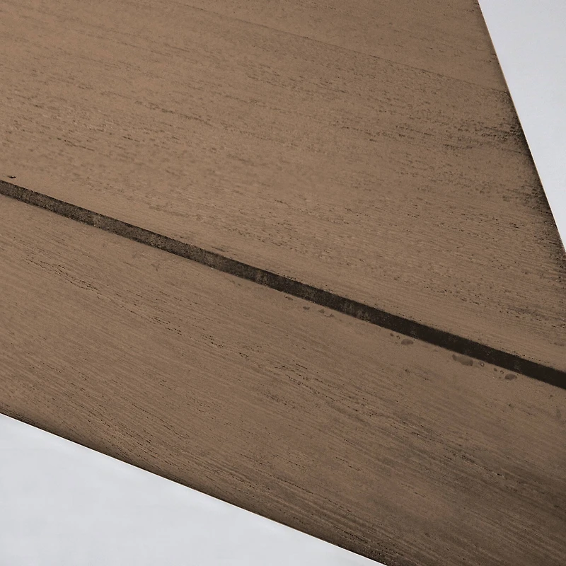 Walnut Brown Floating Corner Shelves Set