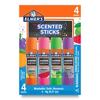 Elmer's® Clear Scented Glue Sticks, 4ct.