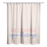 Blessings Upon Blessings 71" x 74" Shower Curtain