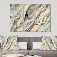 Designart - Glam Golden Falls