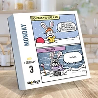 TF Publishing 2025 Shoebox Daily Desktop Calendar