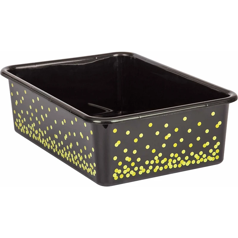 Teacher Created Resources® Large Confetti Plastic Storage Bin