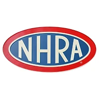 NHRA® Logo Embossed Shaped Metal Wall Sign
