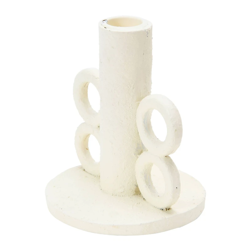 Hello Honey® 5'' Volcano Finish Taper Candle Holder