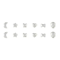 Mixed Shapes Glass Flatback Rhinestones by Bead Landing