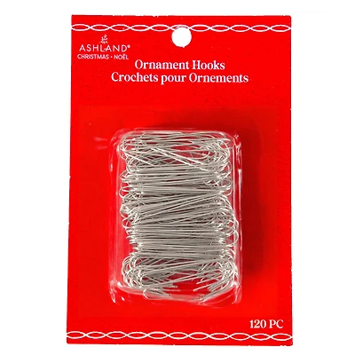 Silver Ornament Hooks