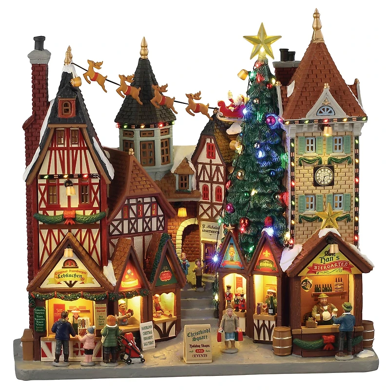 Lemax® Caddington Village Christkindl Square