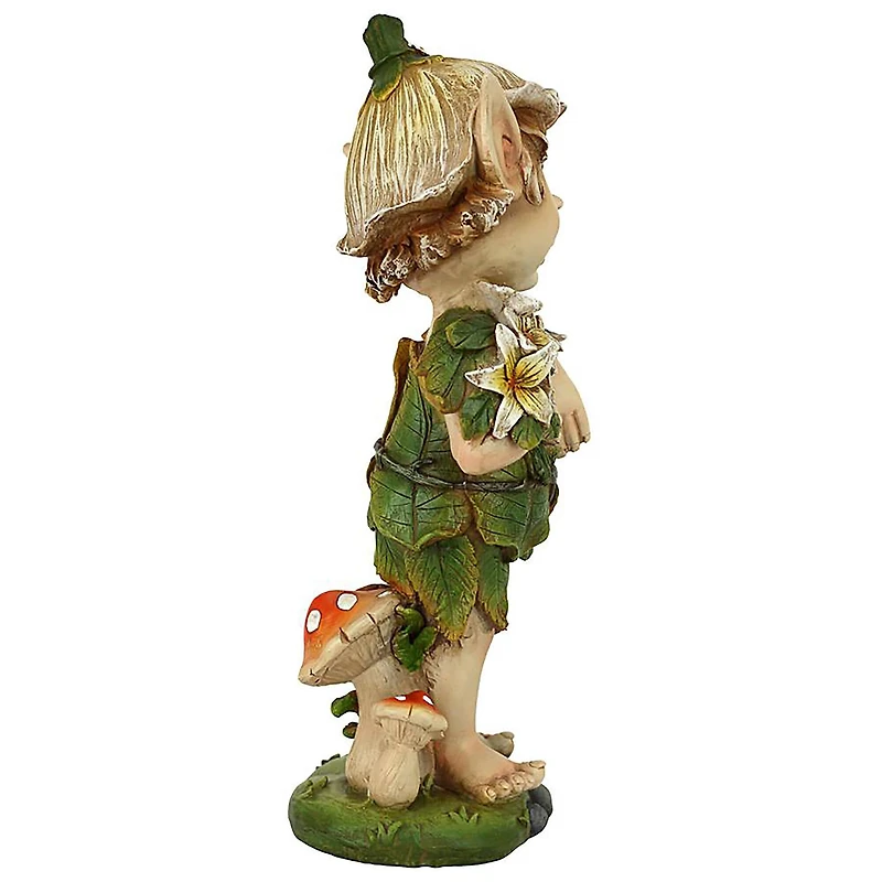 Design Toscano 12.5" Pixie Perry Elfin Gnome Garden Statue
