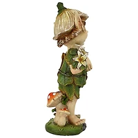 Design Toscano 12.5" Pixie Perry Elfin Gnome Garden Statue