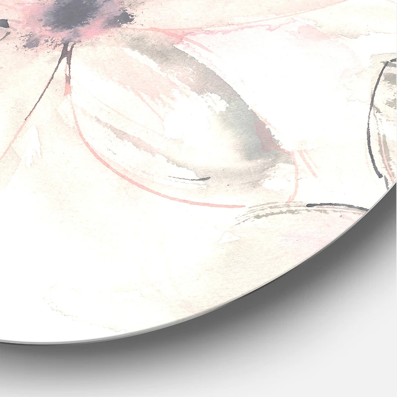 Designart - Pink Shabby Floral II