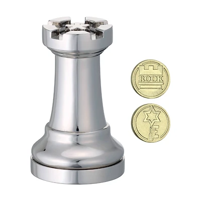 Hanayama Rook Level 1 Cast Chess Puzzle