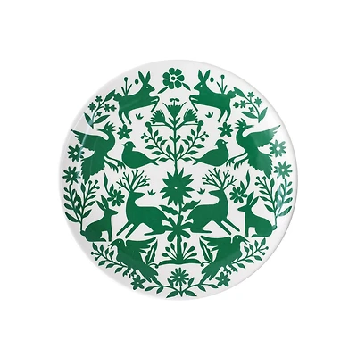 7" Green Ceramic Plate by Ashland®