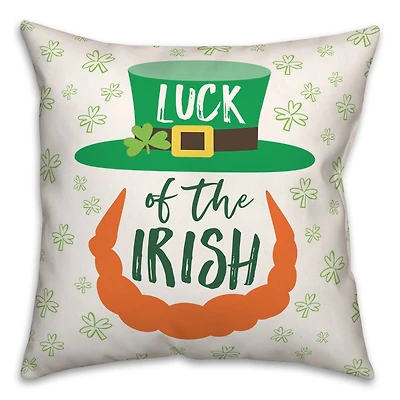 Luck of the Irish Throw Pillow