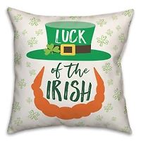 Luck of the Irish Throw Pillow