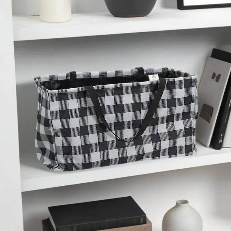 Household Essentials Krush® Black & White Canvas Utility Tote