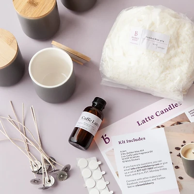 Bramble Berry Latte Candle Kit