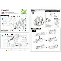 Metal Earth® Premium Series Black Pearl Black Version Steel Model Kit