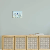 Stupell Industries Stingray Aquatic Animal Ocean Blue Spotted Sea Creature Wall Plaque