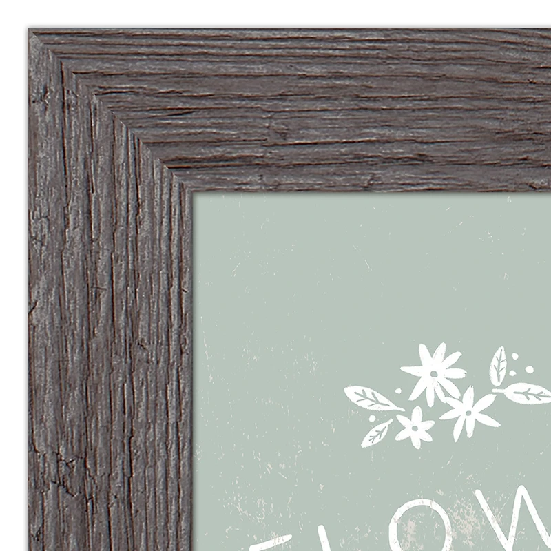 Mint Flower Market Western Framed Print