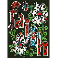 Sparkly Selections Faith Glow in the Dark Diamond Art Kit