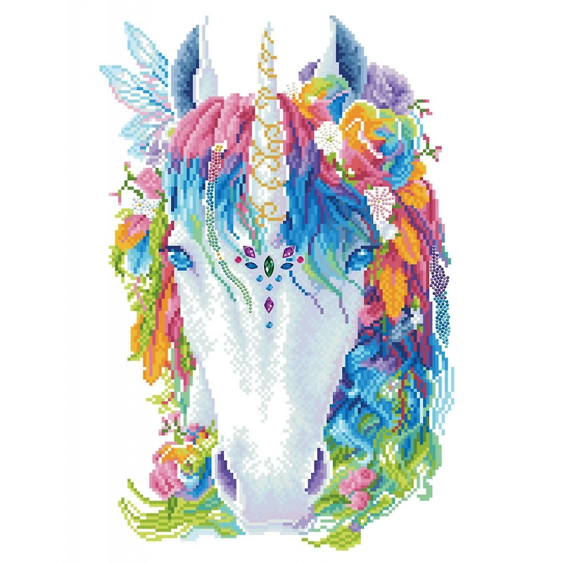 Diamond Dotz® Advanced Mystic Unicorn Diamond Painting Kit