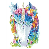 Diamond Dotz® Advanced Mystic Unicorn Diamond Painting Kit