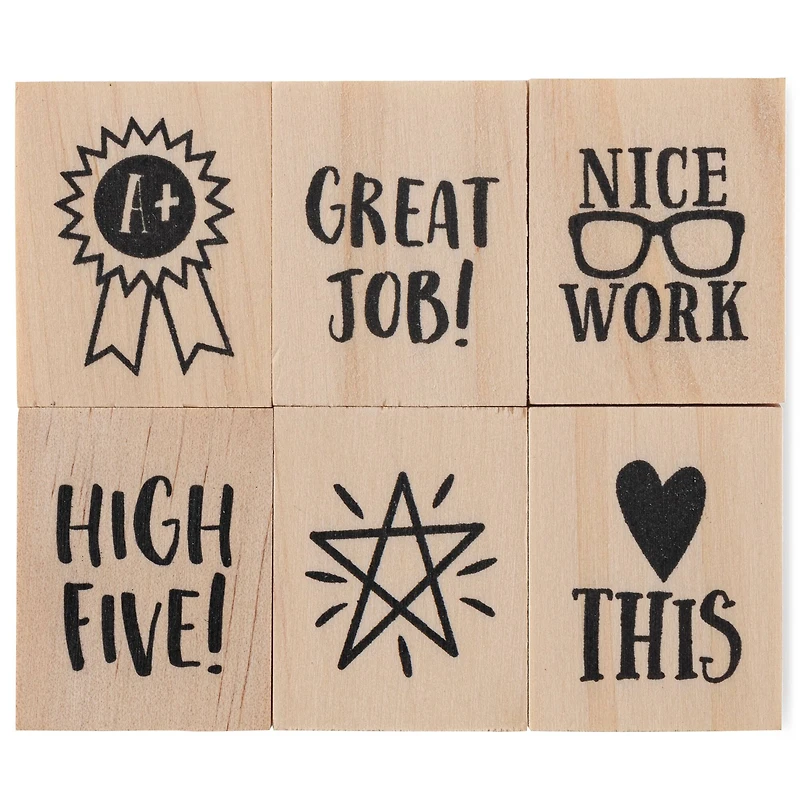 Nice Work Wood Stamp Set by Recollections™