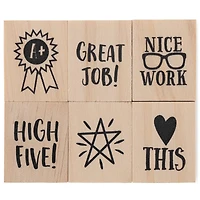 Nice Work Wood Stamp Set by Recollections™
