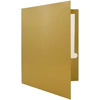 JAM Paper Laid Back Glossy Laminated Two Pocket Folders, 6ct.