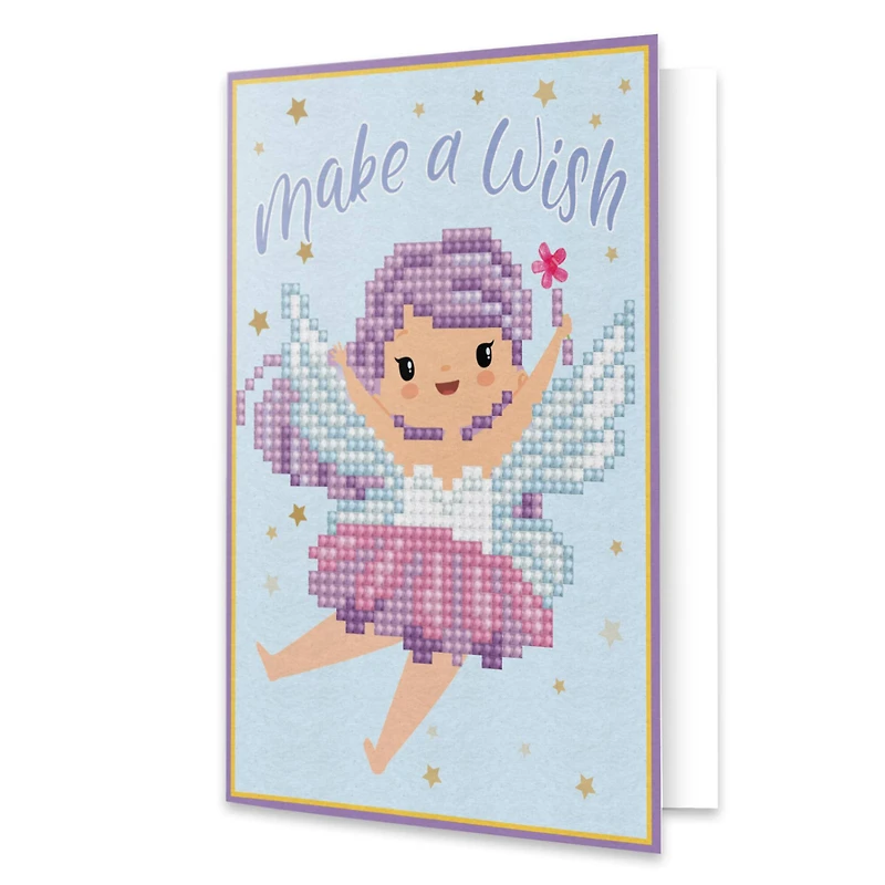 Diamond Dotz® Make a Wish Diamond Painting Greeting Card Kit