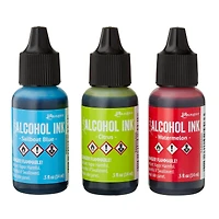 6 Packs: 3 ct. (18 total) Tim Holtz® Alcohol Ink Set, Dockside Picnic