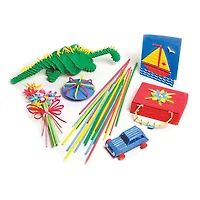 Pacon® Artstraws® 4mm Assorted Paper Tubes, 1800ct.