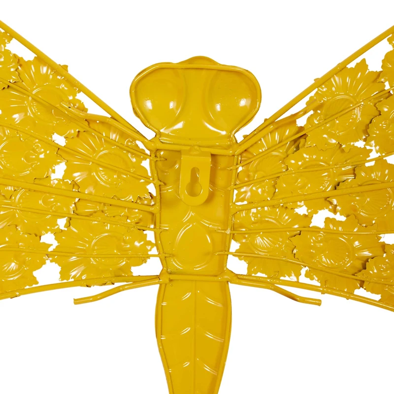 Set of 2 White Metal Farmhouse Garden Wall Decor, 25", 27"