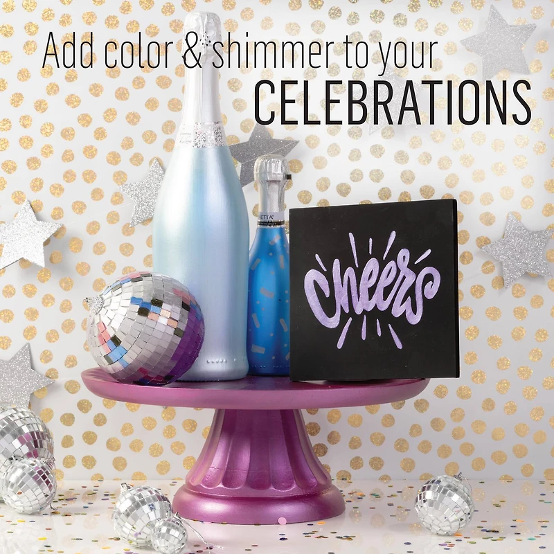 FolkArt® Metallic™ Jewel Tone Paint & Brush Kit