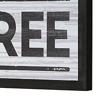 American Art Décor™ 36" Land Of The Free Novelty Wall Sign