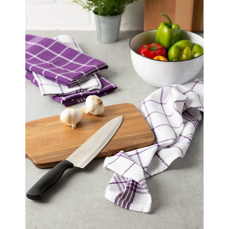 DII® Waffle Weave Dishtowels, 6ct.