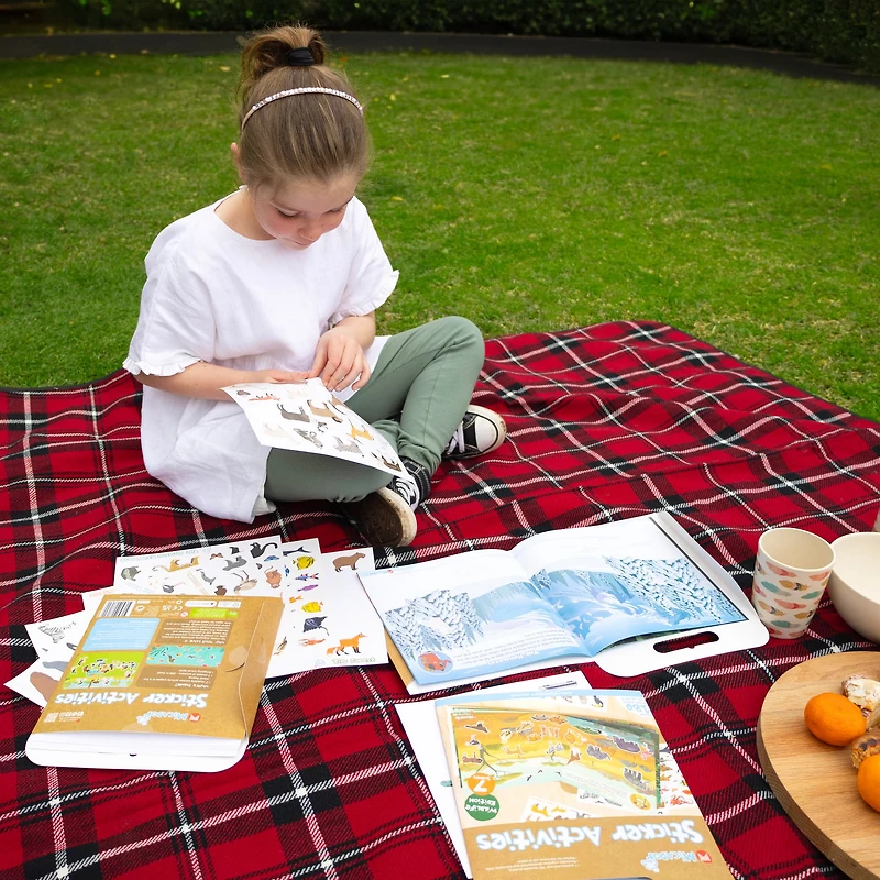 Micador jR. Reusable Sticker Activities Wildlife Pack