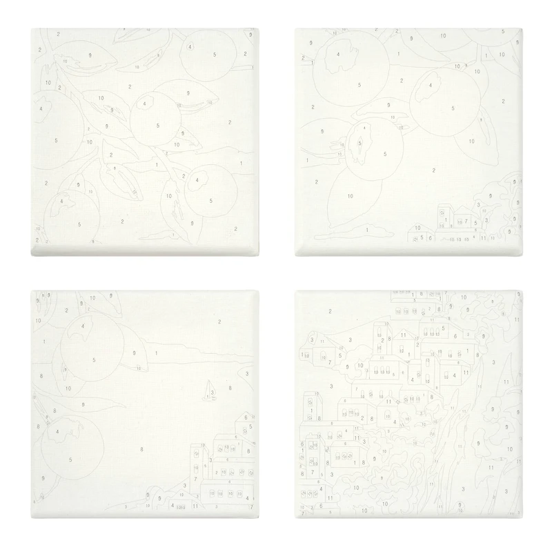 Coastal Paint-by-Number Gallery Mini Kit by Artist's Loft™