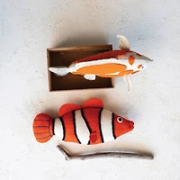 Hello Honey® Handmade Wool Felt Fish Ornament Wall Hanging Set