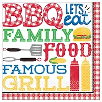 BBQ Picnic Luncheon Napkins, 36ct.