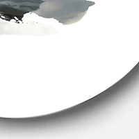 Designart - Geometric Black and Teal IV