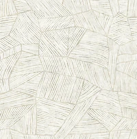 NuWallpaper Zen Garden Cream Peel & Stick Wallpaper