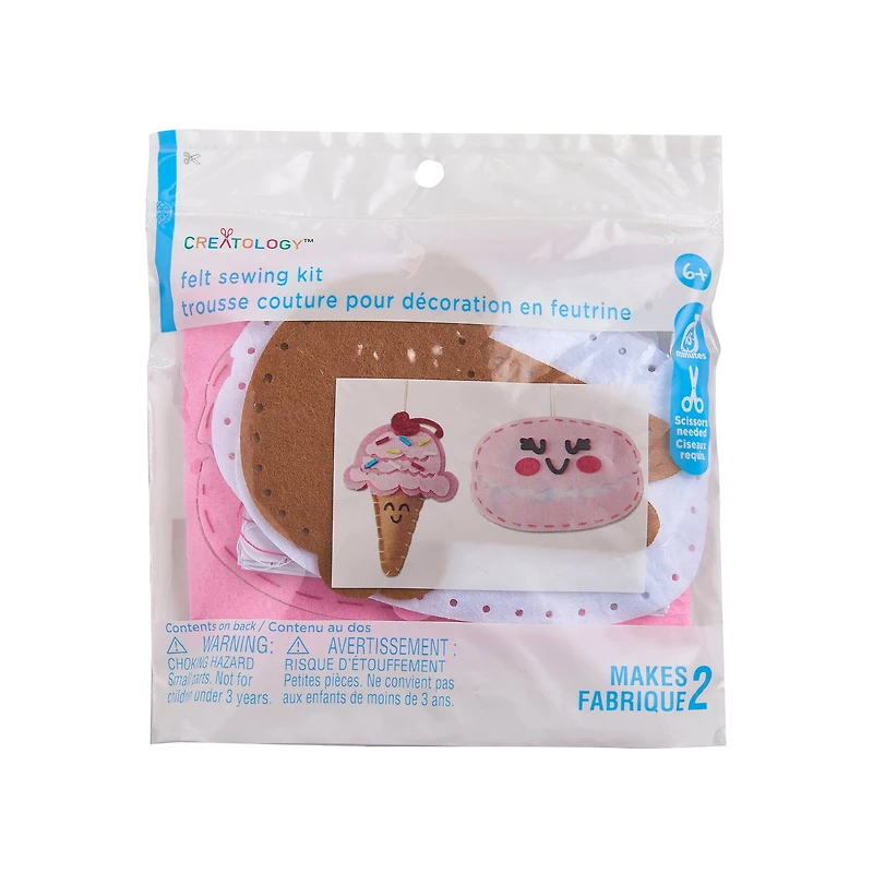 Sweets Felt Sewing Kit by Creatology™