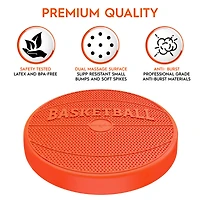 Bouncyband® Orange Basketball Wiggle Seat Sensory Cushion