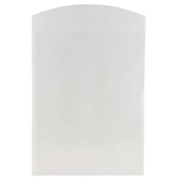 JAM Paper 11" x 14" Clear Plastic Tuck Flap Closure Envelopes, 12ct.