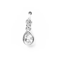 Clear Austrian Crystal Pear Cut Charm by Bead Landing™